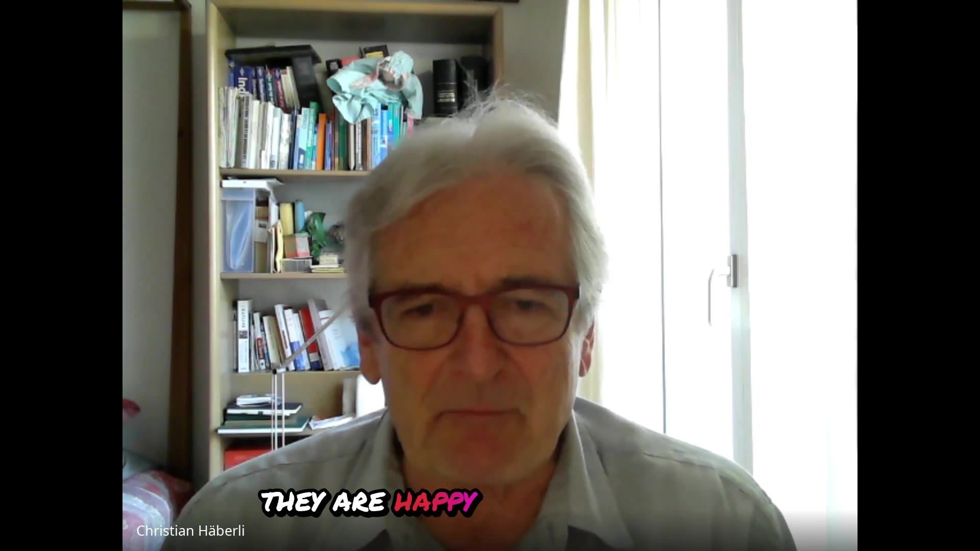 Dr Christian Haberli in conversation with Theresa Ronnie, 22 May 2026, at Theresa's Studio, Bombay
